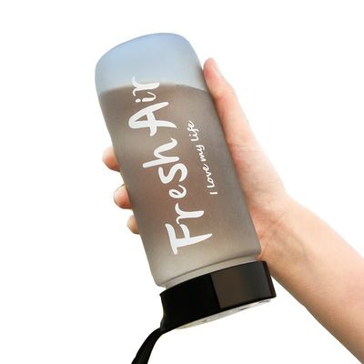 600 ml di bottiglia portatile di acqua congelata per viaggi e sport