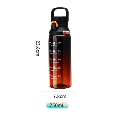 Bottiglia d'acqua sportiva con maniglia