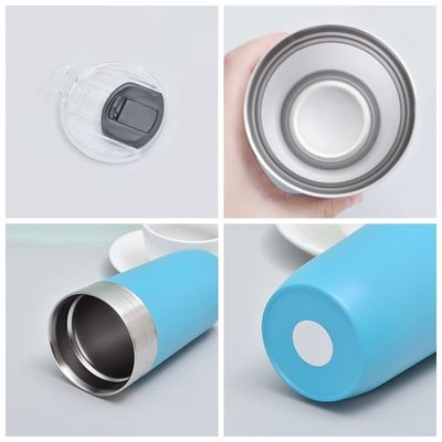 16 oz Car Cup Double Wall Isolato in acciaio inossidabile Moderno design bottiglia da bere con coperchio