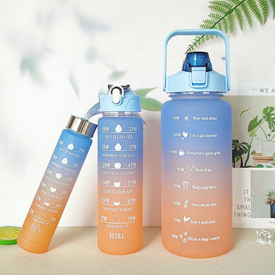 3 pcs in 1 set Violeta Eco-Friendly Safety Durable Water Bottles per le vostre esigenze di idratazione