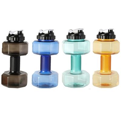 2.2L Fitness Dumbbell Cup Creativo Sport Bottle Personalità e applicabile per gli adulti