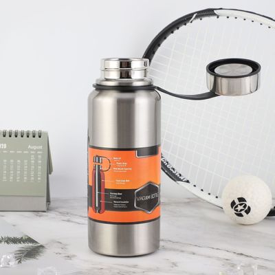 1500 ml di bottiglia idraulica portatile a doppia parete con manico