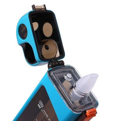 Popolare Bottiglia d'acqua a forma quadrata per viaggi all'aria aperta Capacità 350ml