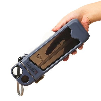 Campione Fornire una bottiglia portatile di acqua potabile in plastica da 350 ml con scala e paglia