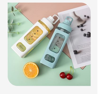Semplice bottiglia di acqua senza BPA a Tritano impermeabile per sport all'aria aperta e grande capacità