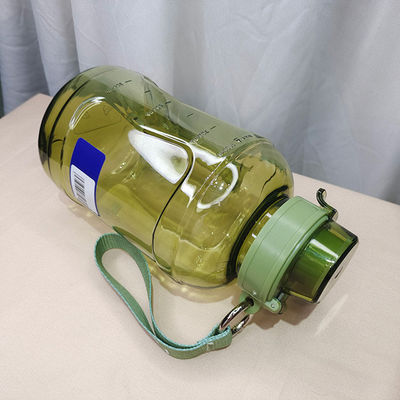 Rivestimento anti-corrosione equipaggiato bottiglia di acqua sportiva da 1,1 galloni per la motivazione in palestra