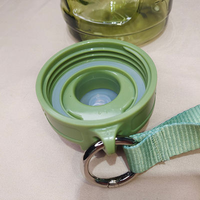 Logo personalizzato accettabile bottiglia d'acqua di Tritano da 1,1 galloni con marcatore di orario e 249.7g