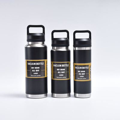 Logo personalizzato 600ml 800ml Portabile Acciaio Inossidabile Isolato da vuoto Bottiglia d'acqua per bambini Fitness Flask