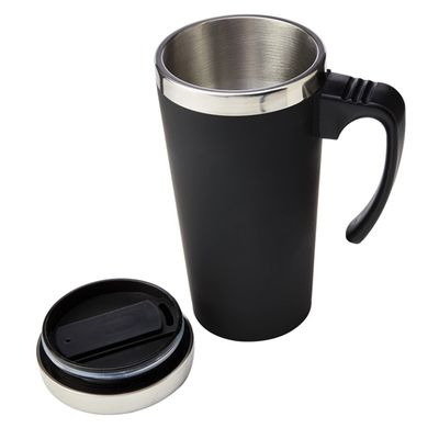 Termo isolante per sport all'aria aperta da 16 oz con tazza portatile e tazza in acciaio inossidabile
