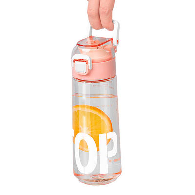 Bottiglia sportiva Tritano Eco-Friendly Bpa Free con orario e presa per viaggi sportivi all'aria aperta