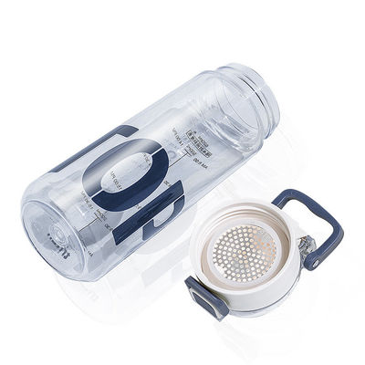 Bottiglia sportiva Tritano Eco-Friendly Bpa Free con orario e presa per viaggi sportivi all'aria aperta