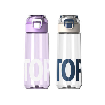 Bottiglia sportiva Tritano Eco-Friendly Bpa Free con orario e presa per viaggi sportivi all'aria aperta