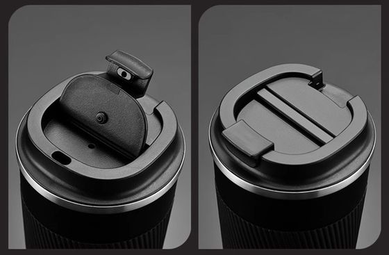 380ML 304 Acciaio inossidabile Flaschetta termo-vacuo Logo personalizzato colorato Viaggio Tazza di caffè Bottiglia riutilizzabile