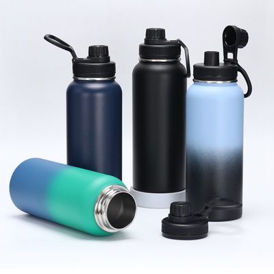 Coppa dritta 32 oz di acciaio inossidabile, bottiglia a vuoto isolato, doppia parete con logo personalizzato.