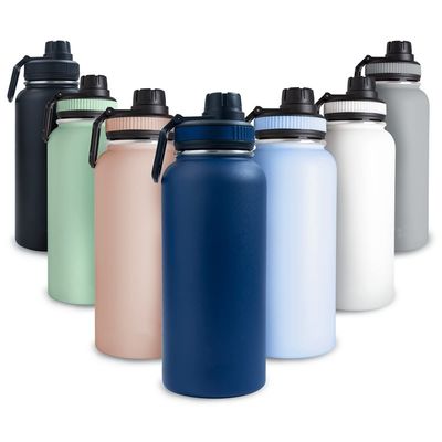 Flasche a vuoto Termoses 32OZ Logo personalizzato Acciaio inossidabile Bottiglia termica a doppia parete
