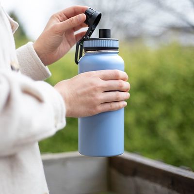 Flasche a vuoto Termoses 32OZ Logo personalizzato Acciaio inossidabile Bottiglia termica a doppia parete