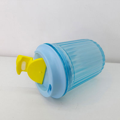 Tazza di caffè in plastica riutilizzabile con coperchio Tritano resistente bottiglia d'acqua a doppia parete