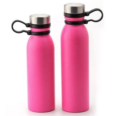 Bottone termoso con logo personalizzato 400 ml Isolamento doppio per bottiglie portatili in acciaio inossidabile