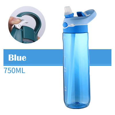 Bottiglia d'acqua riutilizzabile per palestra sportiva per occasioni di viaggio realizzata con materiale Tritano libero da BPA