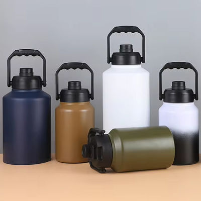 Bottiglia termica portatile per viaggi all'aperto da 2 litri con grande capacità e acciaio inossidabile 304