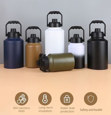 Capacità 2L Thermos Portabile Bottiglia d'acqua impermeabile in acciaio inossidabile per viaggi all'aria aperta