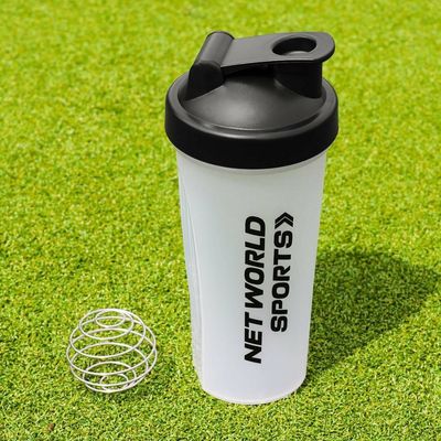Logo del cliente Bagno per palestra 400ml 600ml Bagno per palestra Sport Bottiglia d'acqua Bicchiere di proteine di plastica