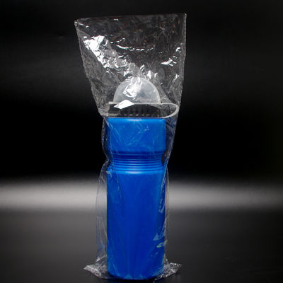 Bottina d'acqua sportiva in plastica di plastica 700 ml con copertura antipolvere per biciclette