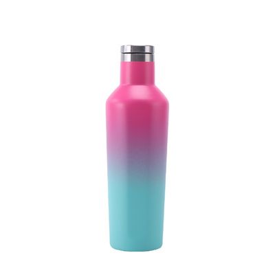 Moderno multicolore Logo personalizzato 500ml Semplice termoflesso per viaggi all'aria aperta