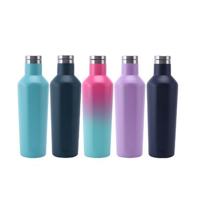 Moderno multicolore Logo personalizzato 500ml Semplice termoflesso per viaggi all'aria aperta