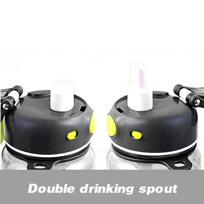 Best Custom Unique Wheat Straw Plastic Cup Bottiglia diretta di acqua potabile per atleti