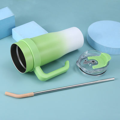 40oz di acciaio inossidabile Isolata Sport Bottiglia d'acqua con paglia e coperchio Classic Design