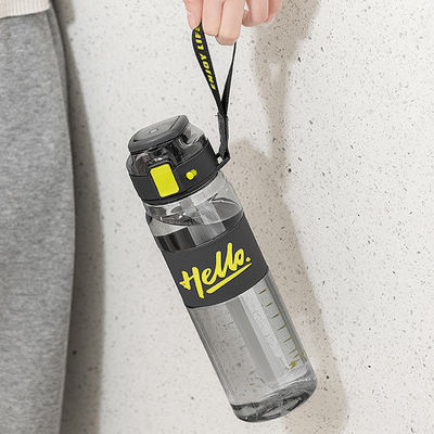 Bottina di acqua di paglia per bevande dirette con 680ml e 860ml di capacità di plastica di Tritano