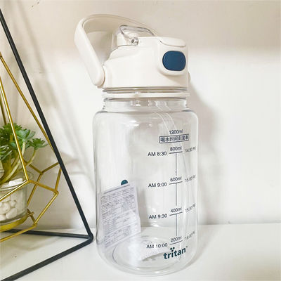 Logo personalizzato accettabile bottiglie d'acqua riutilizzabili senza BPA da 297 g per la promozione della palestra cool