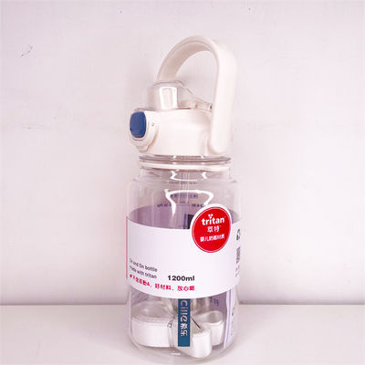 Logo personalizzato accettabile bottiglie d'acqua riutilizzabili senza BPA da 297 g per la promozione della palestra cool