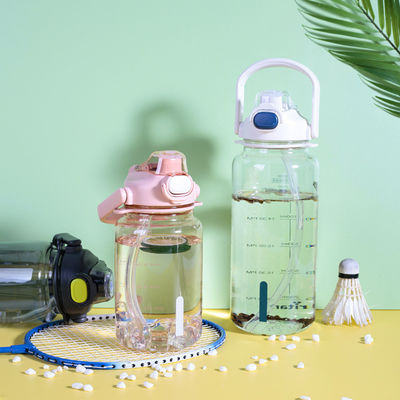 Logo personalizzato accettabile bottiglie d'acqua riutilizzabili senza BPA da 297 g per la promozione della palestra cool