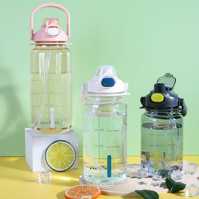 Logo personalizzato accettabile bottiglie d'acqua riutilizzabili senza BPA da 297 g per la promozione della palestra cool