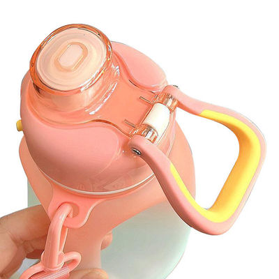 Bottiglia d'acqua a sublimazione per escursioni e campeggi in stile americano Flip Top incluso
