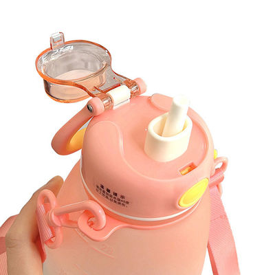 Bottiglia d'acqua a sublimazione per escursioni e campeggi in stile americano Flip Top incluso