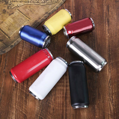 Colla in acciaio inossidabile di stile americano, lattina, termo, lattina, acqua, Coca-Cola, lattina