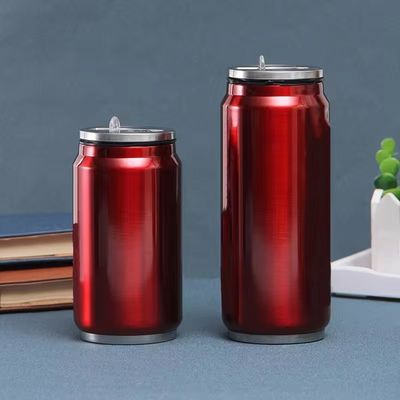 Colla in acciaio inossidabile di stile americano, lattina, termo, lattina, acqua, Coca-Cola, lattina