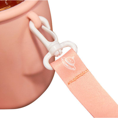 Scuola in magazzino Tritano impermeabile Bottiglia d'acqua potabile con coperchio di paglia Riutilizzabile Viaggi Sport Campeggio Bambini Tazza d'acqua di plastica
