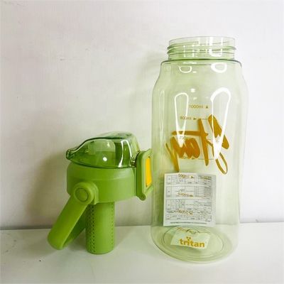 Bottiglia di acqua per infusione di frutta da viaggio 1000 ml Tritan Sport Bottiglia per infusione di sacchetto di tè di plastica