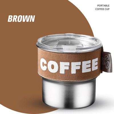 Colore Custom 400ml 304 Acciaio inossidabile impermeabile Portabile Mini Bottiglia Termografica a bocca larga
