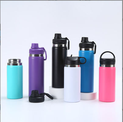 Logo personalizzato 32 oz / 1L Design minimalista stile bottiglia d'acqua in acciaio inossidabile per portatile