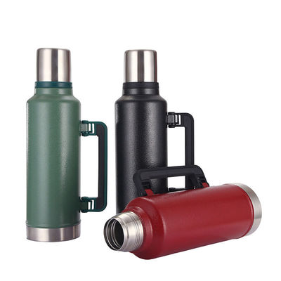 Logo personalizzato Cisterna in acciaio inossidabile da 1900 ml Ideale per escursioni, campeggio e fitness all'aria aperta