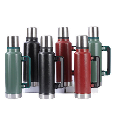 Logo personalizzato Cisterna in acciaio inossidabile da 1900 ml Ideale per escursioni, campeggio e fitness all'aria aperta