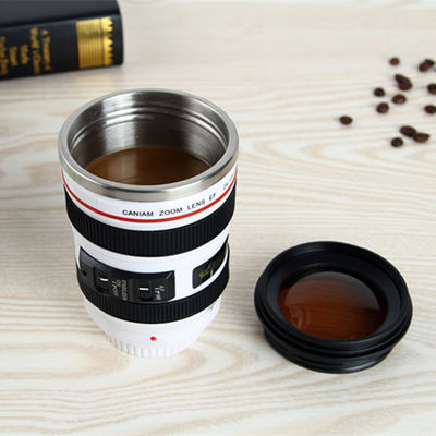 400 ml di tazza di caffè a forma di obiettivo per il nomade