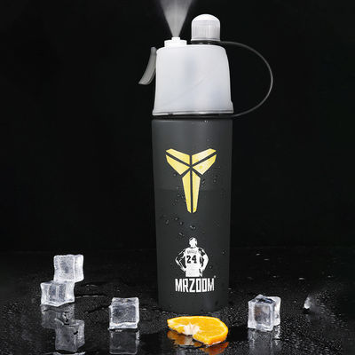 Unisex Viaggi all'aria aperta Cool Bicicletta doppio muro 600ml Tazza di plastica Isolato Bottiglia