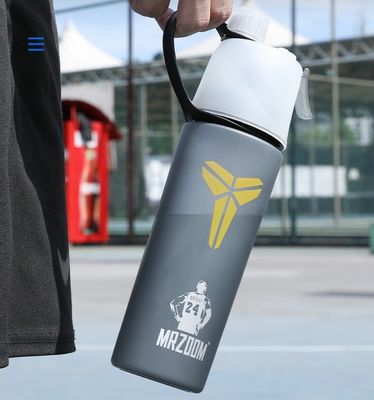400/600ml Tazza d'acqua da sport in plastica per esterni con metodo di pressione di flusso d'acqua Tipo verde