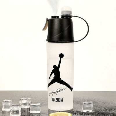 400/600ml Tazza d'acqua da sport in plastica per esterni con metodo di pressione di flusso d'acqua Tipo verde
